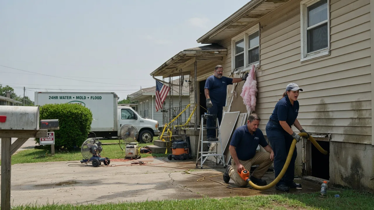 Water Damage Repair in Sasakwa, OK near me
